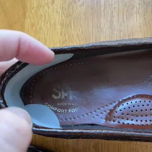 SAS Sz 7.5 M Shiny Brown Flat Loafer Croc Lightweight Slip On Moccasin‎ thumbnail 6