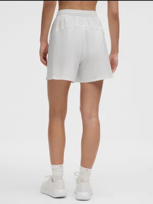 Lululemon Pace Rival High Rise Short Athletic Shorts White Size 12 NWT thumbnail 3