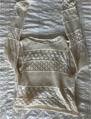 ZARA Crochet Cover up thumbnail 1
