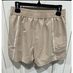 MPG Womens Rove‎ Shorts with Piping Tan Size Small 3.5" Inseam Outdoor Hiking thumbnail 3