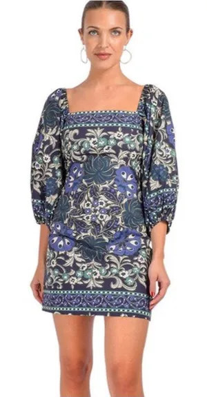 Cara Cara Montauk Puff Sleeve Mini Dress thumbnail 1