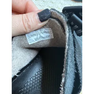 NEW CHACO Women's 7 Paonia Clogs Wool Slip On Hiking Shoe Charcoal Gray thumbnail 7