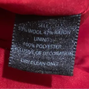 White House Black Market Vibrant Red Wool Blend Pencil Skirt Size 6 Like New thumbnail 6