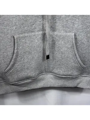 Women’s Gray Sherpa Lined Pullover Hoodie Size M Drawstring Kangaroo Pocket thumbnail 2