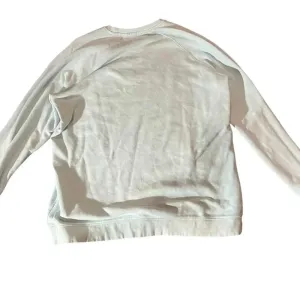 Peloton Womens Large Crew Neck Cycling Spell Out Logo Light‎ Blue Sweatshirt thumbnail 4