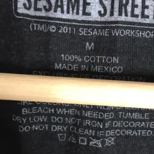 Vintage run DMC Sesame Street black t-shirt size medium thumbnail 6