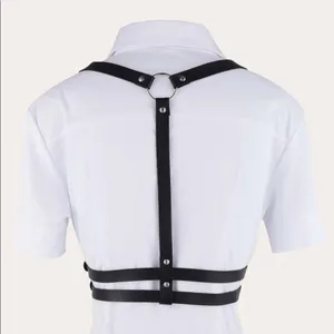 Black Harness Double Belt Underbust Suspender New thumbnail 2