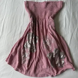 🌸✨ Dusty Rose Strapless Smocked Babydoll Top – Soft Girl Summer Small✨🌸 thumbnail 5