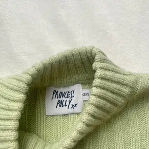 light green ribbed knit mock neck Princess Polly sweater thumbnail 3