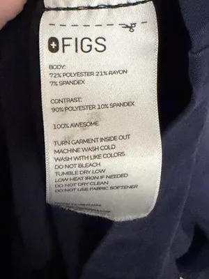 Figs Technical Collection Navy Shirt thumbnail 5