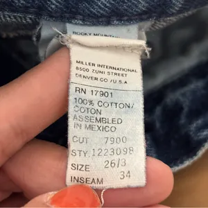 Vintage Rocky Mountain Straight Leg Women's Jeans thumbnail 6