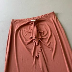 H&M Jersey Ruffle GUSSET-PANEL Midi Skirt thumbnail 6