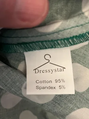 Dressystar Dress Womens Small Green Polka Dot Halter Fit & Flare Retro 50s thumbnail 11