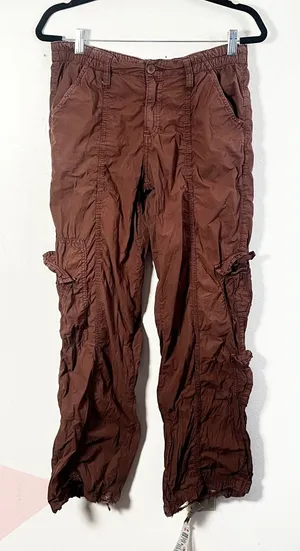 Urban Outfitters Cargo Pants Womens Medium Y2K Brown Baggy‎ Gorpcore thumbnail 1