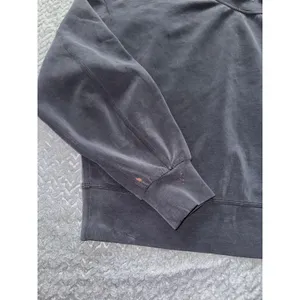 Lululemon Sweatshirt Womens Black Fleece Perfectly‎ Oversized Softstreme Sz 4 thumbnail 5