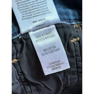 EUC Citizens of humanity premium vintage straight leg emerson crop jeans size 26 thumbnail 12