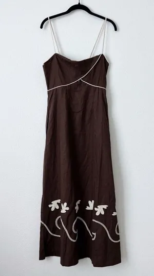 Mon Renn Fresco Dress EUC Size L thumbnail 5