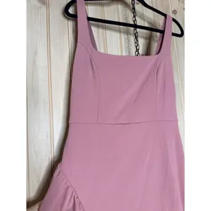 NWT Lulus Immaculate Excellence Pink Sleeveless Ruffled Tulip Maxi Dress Party L thumbnail 5