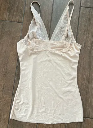 Body Beautiful Beige Camisole Shapewear Top size XL thumbnail 1