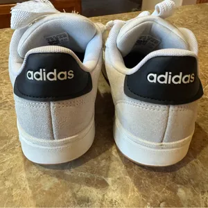 Adidas Grand Court Alpha Tennis Shoes Women’s 7 Gray Black Casual Excellent thumbnail 4