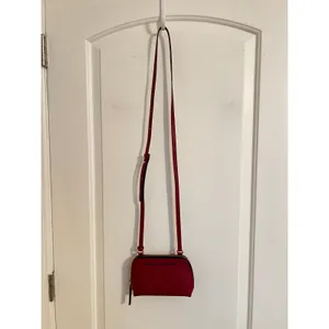 Marc Jacobs Crossbody Bag Women Small Red Pebbled Leather Camera Bag‎ thumbnail 7
