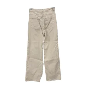 H&M Divided Wide Leg Cream Cotton Blend Stretch Jeans|4 thumbnail 4