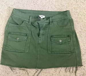 Aerie Skirt Mini Cargo High-Waisted Extra Small thumbnail 1