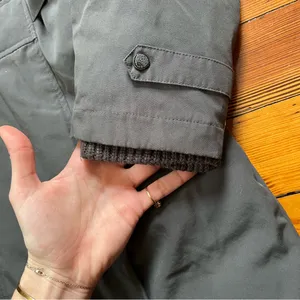 Gray Parka with Faux Fur Hood thumbnail 16