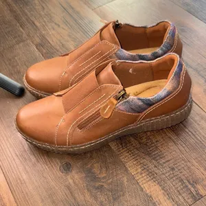 Clarks Brown Espadrilles with Patterned Accent thumbnail 5