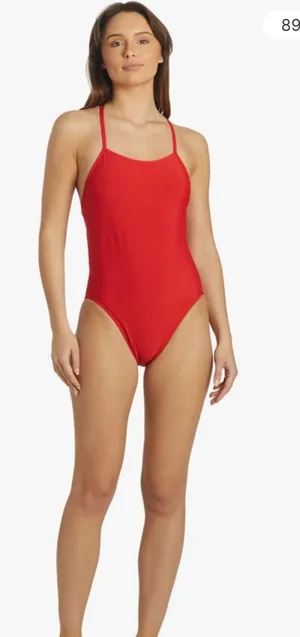 JOLYN Women's Jackson 4 Solid One Piece Swimsuit thumbnail 1