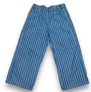 American Eagle  pinstriped wide leg capris thumbnail 1