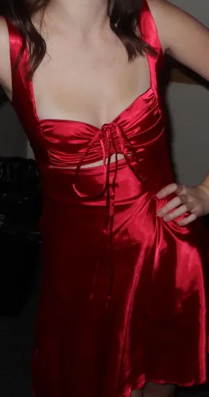 Red Semi-Formal Dress thumbnail 2