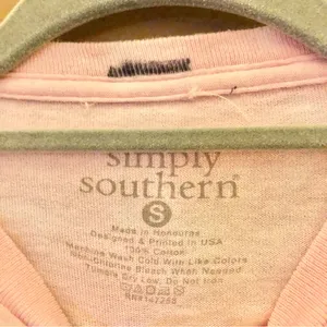 Simply Southern Happy Easter chick‎ gnomes tie dye shirt pink size small thumbnail 4