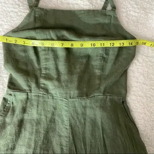 Old Navy linen/rayon blend jumpsuit thumbnail 4