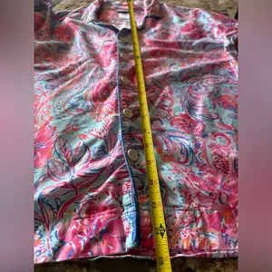 Lilly Pulitzer For Pottery Barn Isla De Coco Loose Pajama Set Teen Size Small thumbnail 9