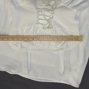 Commense Coastal Cowgirl Corset Long Dress in White thumbnail 2