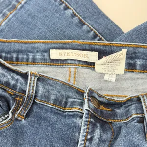Stetson High Rise Flare Jeans Womens 12 Reg Blue Denim 11-054-0921-2400BU thumbnail 4