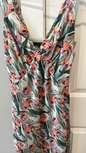 FORE Floral maxi Dress Multiple thumbnail 5
