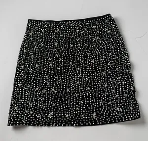 Windsor‎ Iconic Glamour Rhinestone And Pearl Mini Skirt - Large thumbnail 1