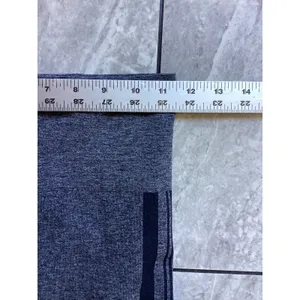 Assets by Spanx Red Hot Label Gray Heathered Seamless Side Stripe Leggings Small thumbnail 2