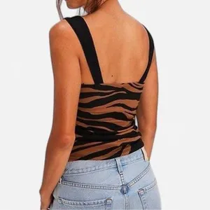 Free‎ People 2 Tone Tank Zebra - Size Small- New thumbnail 2
