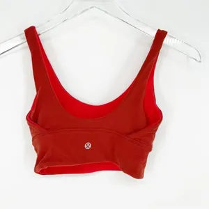 Lululemon Align A/B Cup‎ Sports Bra Women's Size 2 Mulled Wine Pilates Princess thumbnail 4