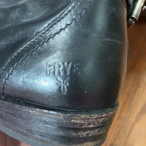 Frye Dorado Tall Leather‎ Riding Boot Black Women's Size 7 thumbnail 15