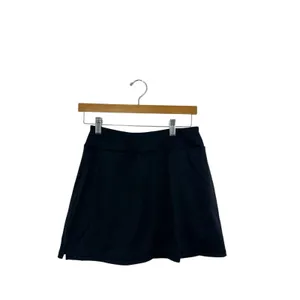 Lou Keith Women’s Skirt Skort Shorts Medium Tennis Golf Black Activewear thumbnail 3
