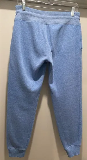 Women's Light Blue Drawstring Sweatpants Joggers - Small thumbnail 10