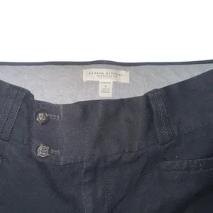 Banana Republic The Sloan Fit Black Slim Leg Stretch Dress Pants Womens Size‎ 6 thumbnail 2