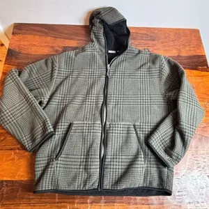 White Sierra Women's Plaid Jacket Size L Green Fleece Lined Vintage‎ thumbnail 1