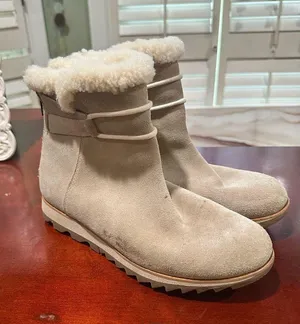 Sorel Tan Harlow Botties Size 7.5 thumbnail 1