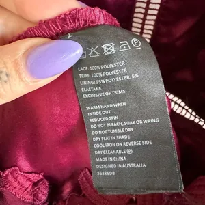 Bardot Gemma Dress Burgundy thumbnail 13