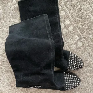 KELSI DAGGER GENUINE SUEDE SPIKED BOOTS 8.5 thumbnail 4